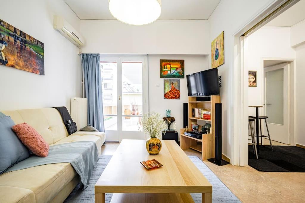 Athens Paradise Cozy 53 Sqm Apartament Near To Metro Buitenkant foto