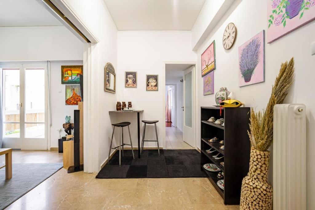 Athens Paradise Cozy 53 Sqm Apartament Near To Metro Buitenkant foto