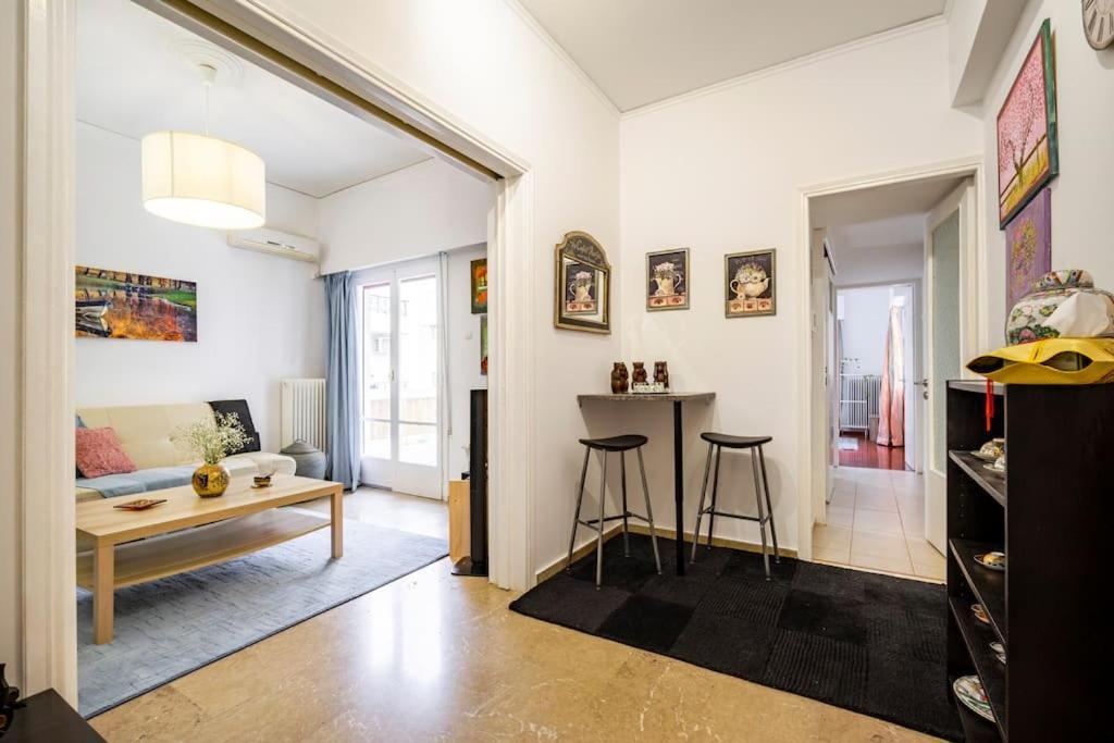 Athens Paradise Cozy 53 Sqm Apartament Near To Metro Buitenkant foto