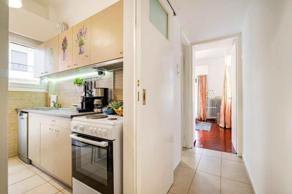 Athens Paradise Cozy 53 Sqm Apartament Near To Metro Buitenkant foto